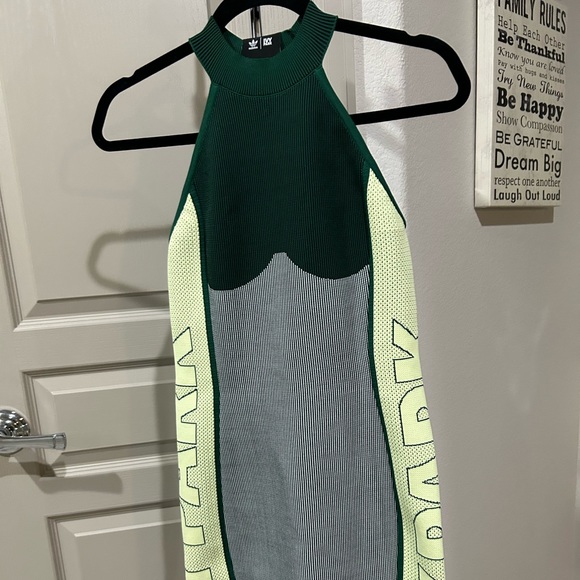 Adidas Ivy Park Knit Logo Dress Size S - Picture 3 of 4